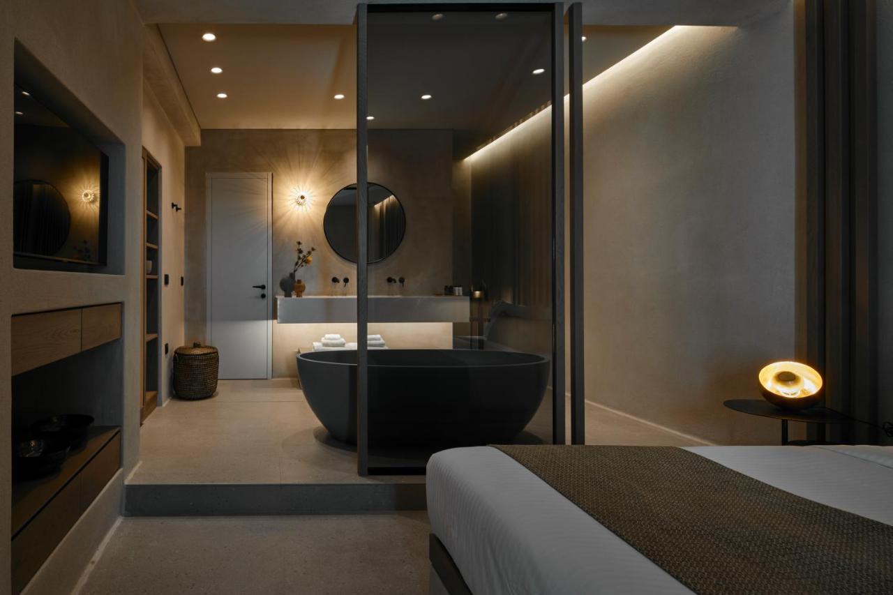Halcyon Days Suites Pyrgos Kallistis Bagian luar foto