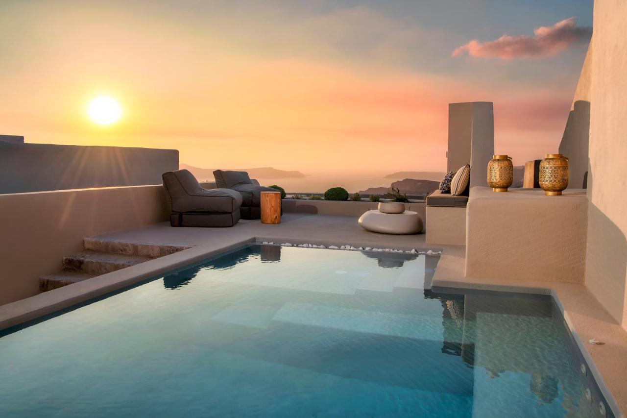 Halcyon Days Suites Pyrgos Kallistis Bagian luar foto